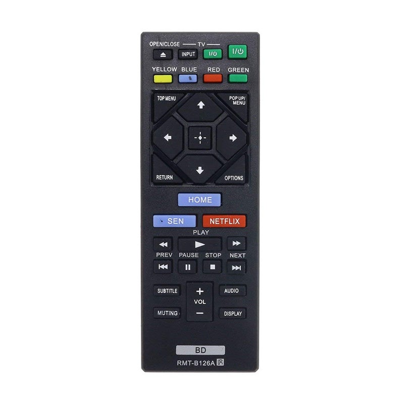 Elekpia New RMT-B126A Blu-ray Remote Control Compatible for Sony BD Bluray Player (RMTB126A / 149267811) - Image 1